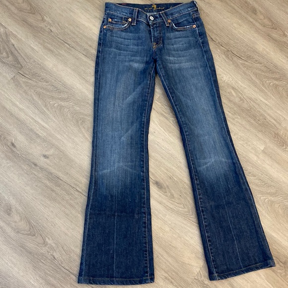 7 for all mankind size 24 (boot cut) - Picture 6 of 7
